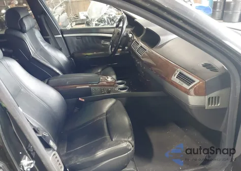 2004 BMW 745Li z USA, uszkodzony, nr VIN WBAGN63494DS46140